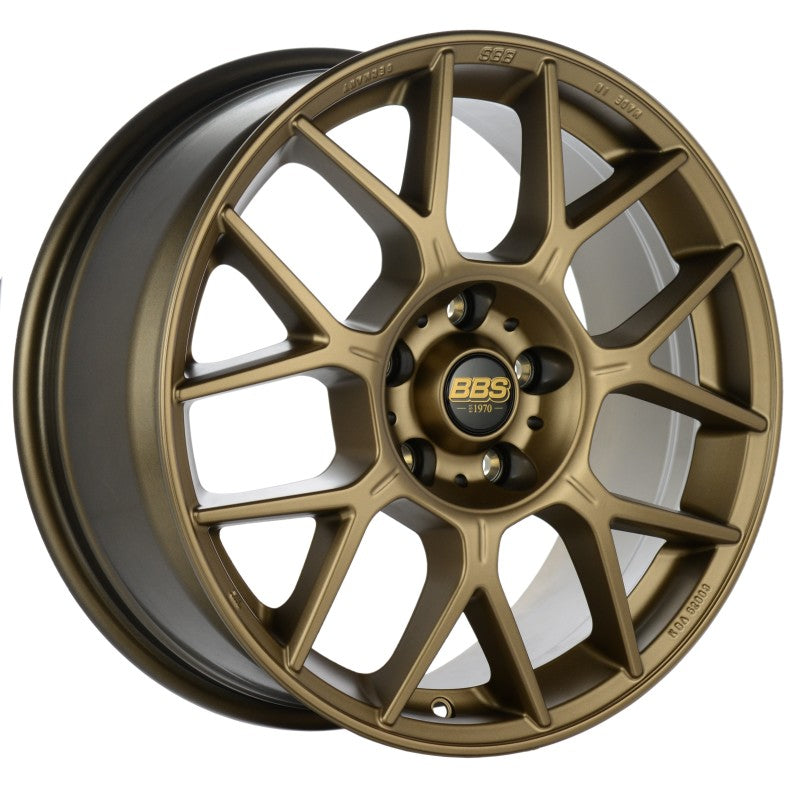 BBS XR0101MBZ XR 18x8 5x112 ET28 Bronze Wheel -82mm PFS/Clip Required