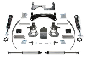 Fabtech K1067DL 14-18 fits GM C/K1500 P/U w/oE Forg Stl UCA 6in Basic Sys w/Dl 2.5 & 2.25
