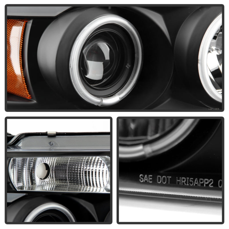 Spyder 5030085 fits Ford 04-08 F150 Projector Headlights Version 2 CCFL Halo LE