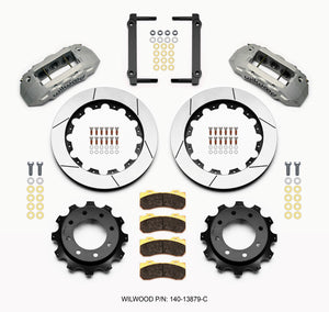 Wilwood 140-13879-C fits TX6R Rear Kit 16.00in Clear Ano 1999-2010 fits GM Trk