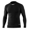 SPARCO 001786MNR4LXL RW10 Undershirt - Large/XL - Black