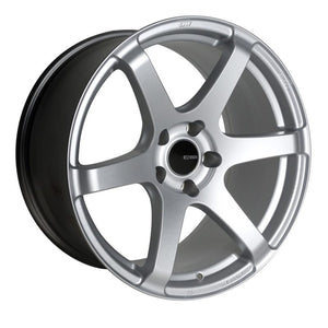 Enkei 485-880-6535SP T6S 18x8 35mm Offset 5x114.3 Bolt Pattern 72.6 Bore Matte Silver Wheel