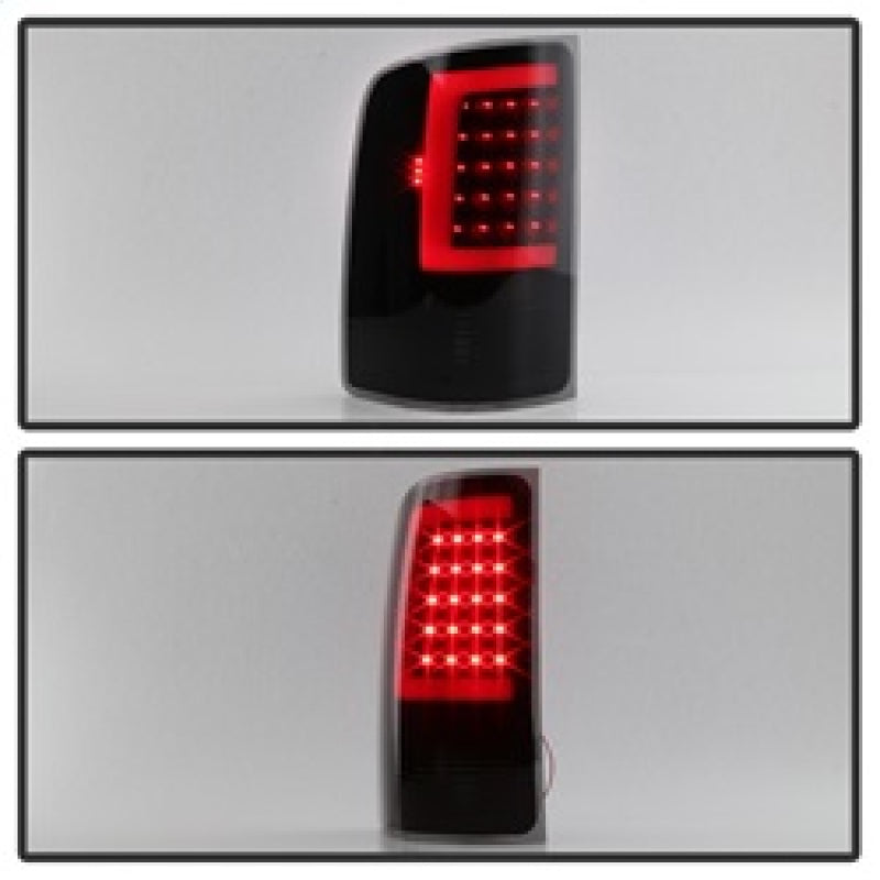xTune 9038518 07-13 fits GMC Sierra 1500 LED Tail Lights - Black Smoke (ALT-ON-