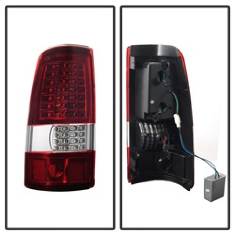 xTune 9037665 03-06 fits Chevrolet Silverado 1500/2500HD LED Tail Lights - Red