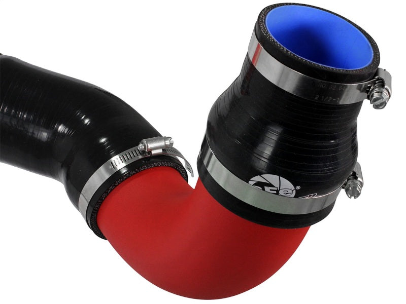 AFE 46-20179-R unner 3in Red Intercooler Cold Side w/ Couplings fits Ram 1500 E