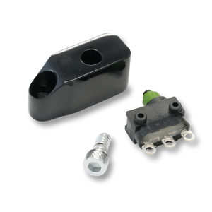 Performance 0062-2942-B Machine Brake Light/Clutch Kill Switch Kit - Black Ano