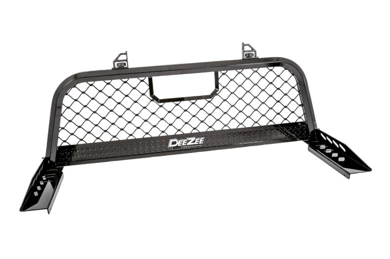 Dee DZ 95058RB Zee 13-23 Dodge/Ram fits Ram Cargo Management Cab Rack - Black Mesh