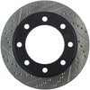 Stoptech 127.65086R 00-05 Ford Excursion 4WD / 99-04 F250/F350 Pickup Front Slotted & Drilled Right Rotor