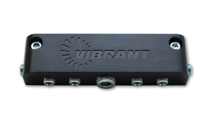 Vibrant 2691 Aluminum Vacuum Manifold (new design) - Black