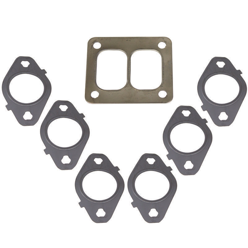 BD Diesel 1045986-T4 Exhaust Manifold T4 Mount Gasket Set - fits Dodge 1998.5-20