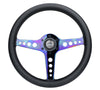 NRG ST-034MC-PR ST-034MC-PR Light Weight Gaming Steering Wheel - Driftz 350mm 3