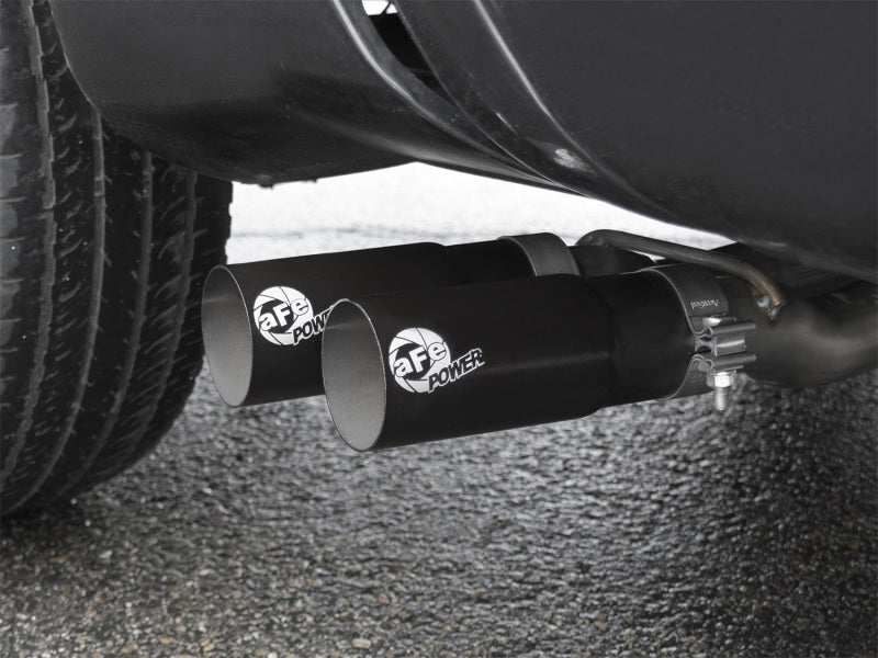 AFE 49-46124-B Series 3in 409 SS Cat-Back Exhaust w/ Black Tips 04-15 fits Niss