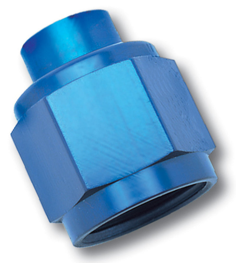 Russell 661980 Performance -10 AN Flare Cap (Blue)