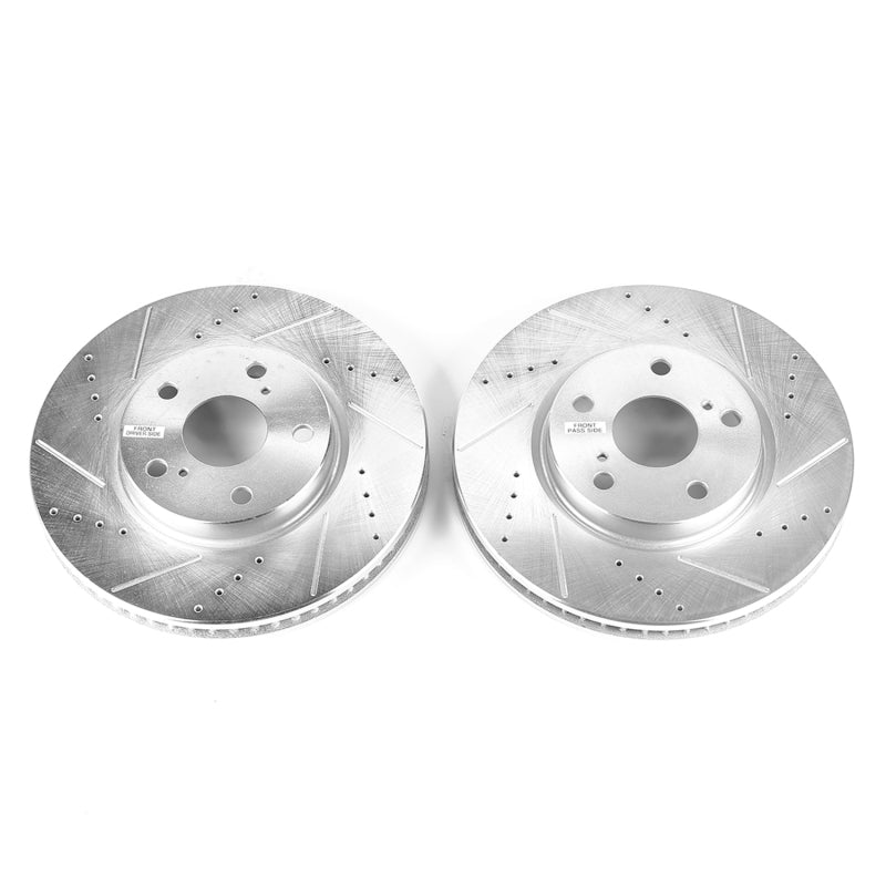 PowerStop fits Lexus GS300 Front Evolution Drilled & Slotted Rotors - Pair