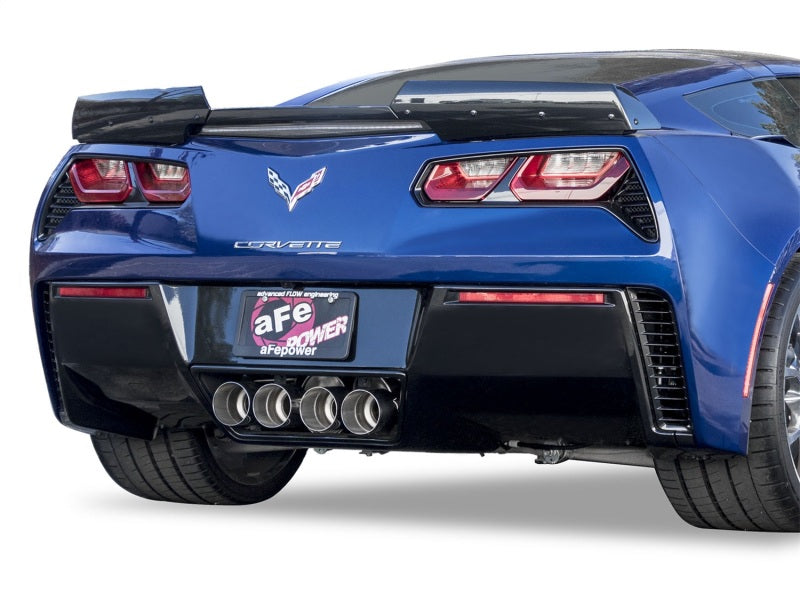 AFE 49-34056-P rce XP 3in-2 1/2in Axle Back 304SS Exhaust w/ Polished Tips 14-1