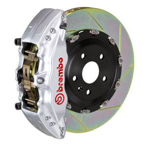 Brembo 1N2.9050A3 Brembo 08-17 A5/08-17 S5/09-16 A4/09-16 S4 Fr GT BBK 6Pist Cast 380x34 2pc Rotor Slot Type1-Silver
