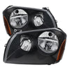 9024733 Xtune fits Dodge 05-07 Magnum Crystal Headlights Black HD-JH-DMAG05-AM