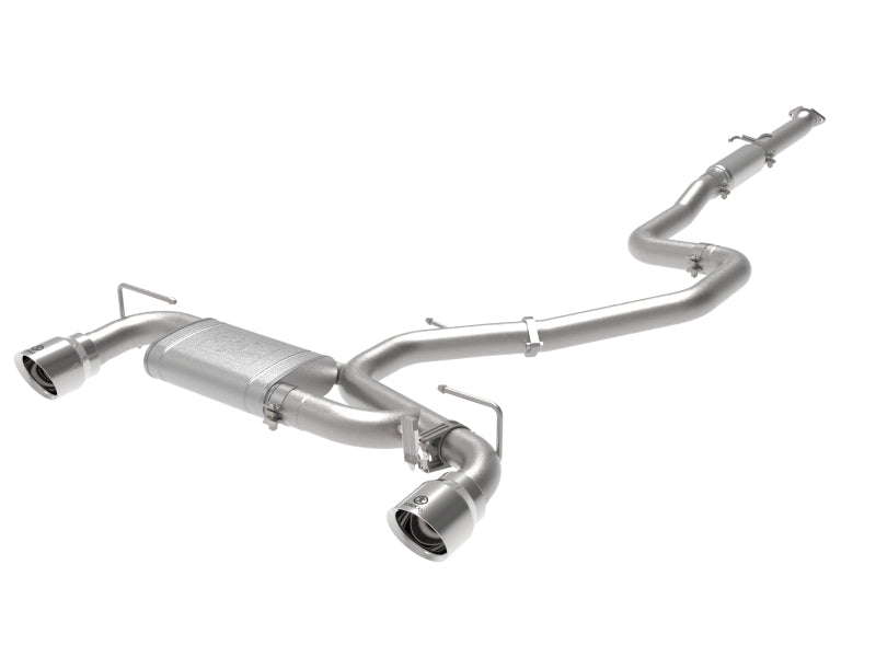 AFE 49-37030-P yundai Veloster N 21-22 L4-2.0L (t) Takeda Cat-Back Exhaust Syst