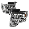 9032240 Xtune fits Ford 09-14 F150 Projector Headlights Halogen Model Only LED
