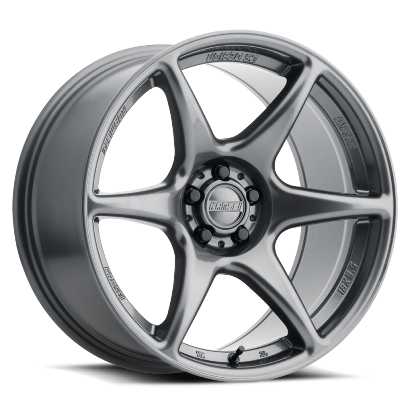 Kansei K11G-157014+25 K11G Tandem 15x7in / 4x114.3 BP / 25mm Offset / 73.1mm Bore - Gunmetal