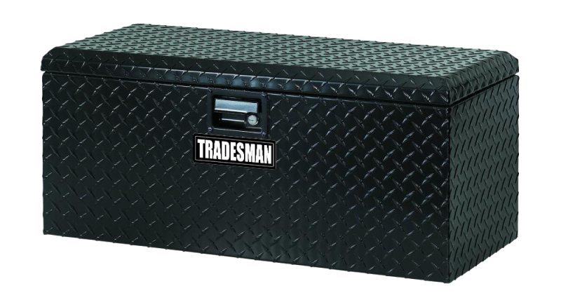 Tradesman 288273BK Aluminum ATV Flush Mount Storage Box (36in.) - Black