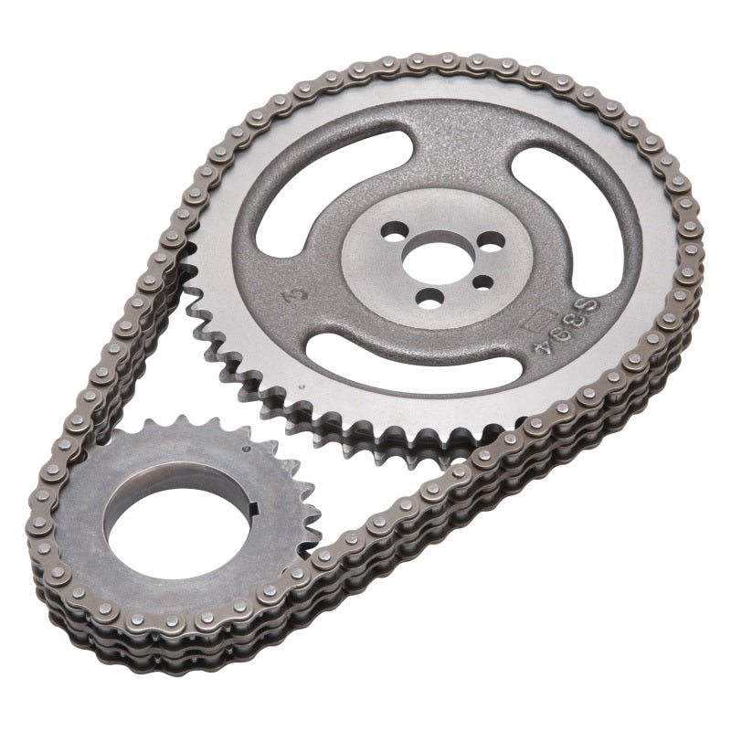 Edelbrock 7809 Timing Chain And Gear Set BBC Sng/Keyway