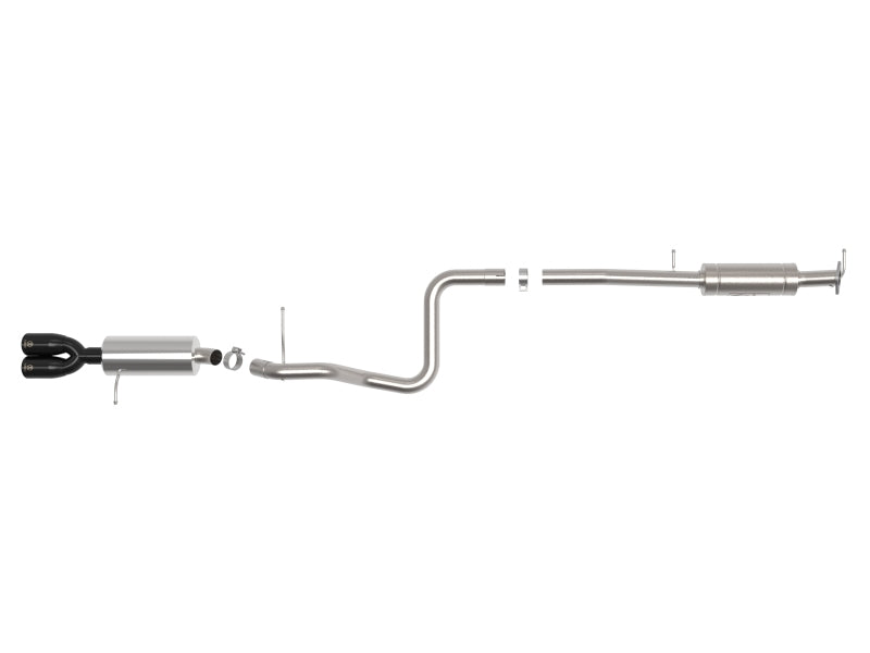 AFE 49-33140-B  Series 2 1/2in 304 SS Cat-Back 14-19 fits Ford Fiesta L4-1.6L (