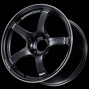 Advan YAD6G35EGM TC4 16x8.0 +35 5x114.3 Racing Gunmetallic Wheel (No Ring)