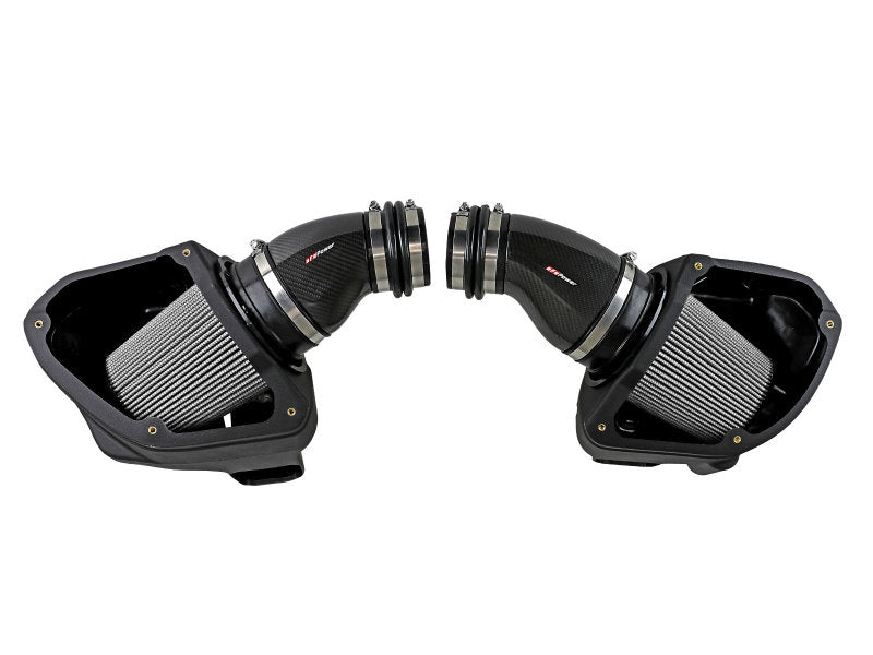 AFE 58-10005D Series Stage-2 Carbon Fiber Cold Air Intake System w/ Pro DRY S M