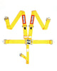 Racequip 711031 Yellow L & L 5pt Seat Belt