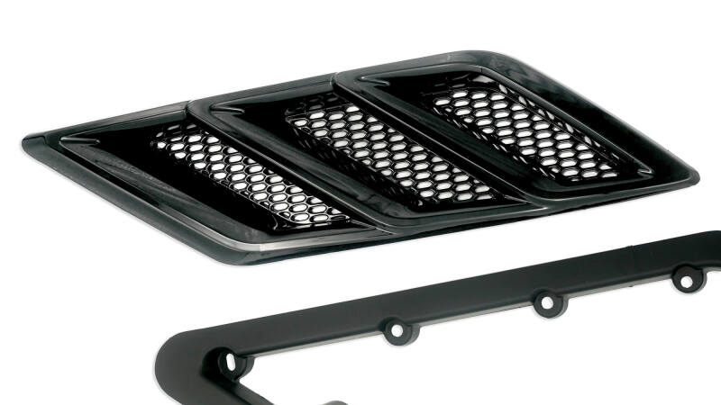 Roush 422326 2015-2023 Roush fits Mustang Fender Vent Heat Extractors - Gloss Black