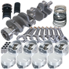 Eagle 61326L070 fits Chevy 454 1Pc 4.000in Crank 6.135in I-Beam Rods 43cc Dome 4.320in Pistons Rotating Assembly