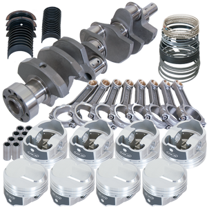 Eagle 61326L030 fits Chevy 454 1Pc 4.000in Crank 6.135in I-Beam Rods 43cc Dome 4.280in Pistons Rotating Assembly