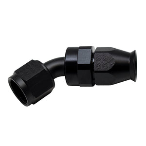 DeatschWerks 6-02-0855-B 8AN Female Swivel 45-Degree Hose End PTFE (Incl 1 Oliv