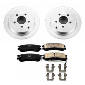 PowerStop fits Buick 02-07 Rendezvous Rear Z17 Evolution Geomet Coated Brake Kit