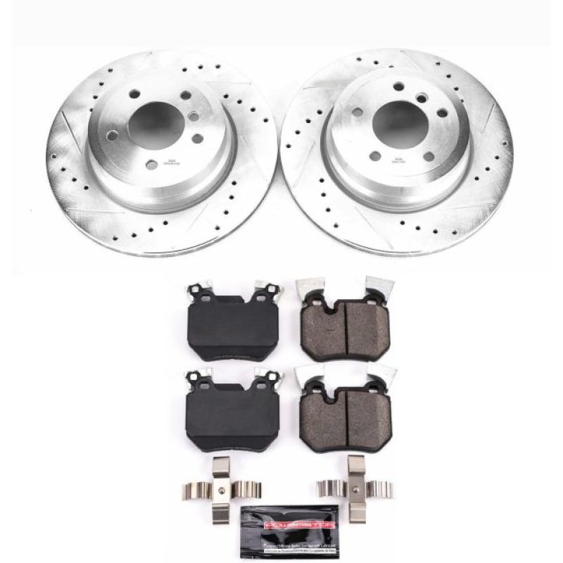PowerStop K5688 fits BMW 08-10 135i Rear Z23 Evolution Sport Brake Kit