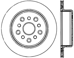 Stoptech 126.44105CSR Power Slot 5/93-98 Supra Turbo Rear Right SportStop CRYO Slotted Rotor