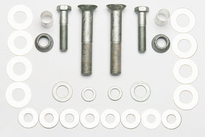 Wilwood bolt kit bracket 1/2-20 fhcs 3/8-24 hhcs W/NUTS/SHIMS
