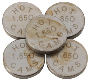 Hot Cams 5PK948165 04-08 400 DVX/02-16 CRF 450 R 1.650mm Shim Kit - 5 Pack