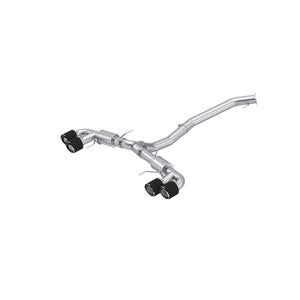 MBRP S44073CF fits Nissan GTR 3.8L Stainless Steel 3.5in Cat-Back, Dual Tips