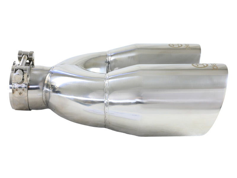 AFE 49T25484-P121  2.5in 304 Stainless Steel Clamp-on Tip Passenger Side 2.5in
