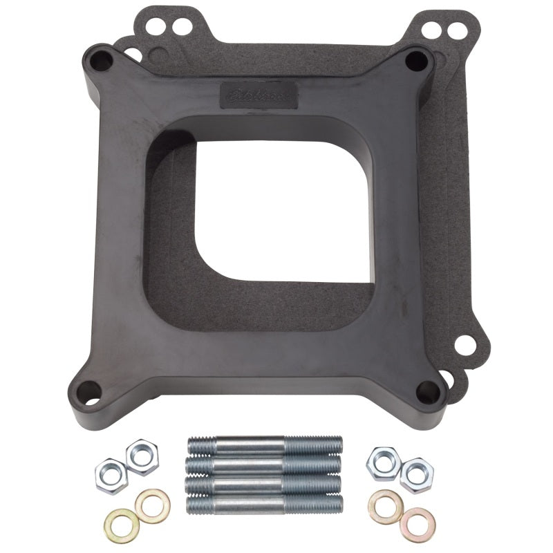 Edelbrock 8710 Carb Spacer 1-Inch 1-Hole
