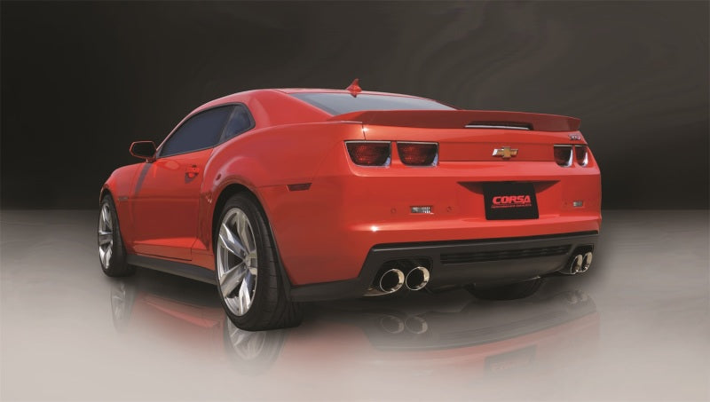 CORSA Performance 14971 Corsa 2012-2015 fits Chevrolet Camaro Coupe ZL1 6.2L V8 Polished Sport Cat-Back + XO Exhaust