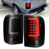 ANZO 311360 1997 fits Ford 93-19 Ranger LED Tail Lights w/ Light Bar Black Housing Smoked Lens