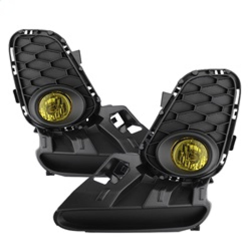 Spyder 5076137 fits Mazda 12-20 3 2013 4Dr/5Dr OEM Fog Lights w/Switch Yellow F
