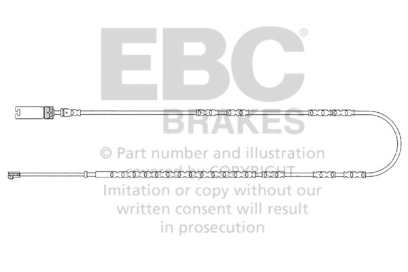 EBC EFA137 fits BMW 10 2013-20 128 3.0L Rear Wear Leads