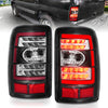 ANZO 311362 2006 fits Chevrolet 00-20 Tahoe LED Tail Lights w/ Clear Lens Black Housing