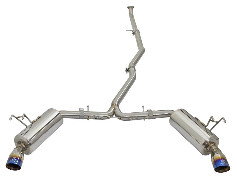 AFE 49-36615-L Takeda 16-17 fits Honda Civic I4-1.5L (t) 2.5-2.25in 304 SS CB D