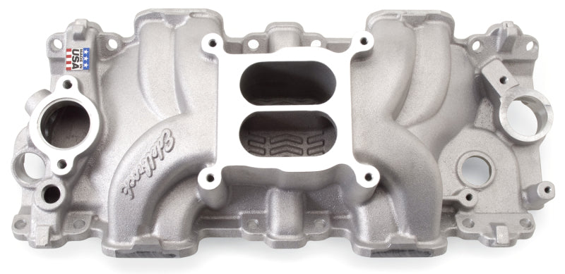 Edelbrock 7158 Intake Manifold Single Quad Perf RPM fits Chevrolet 348/409 Inwin Big Block Small Port