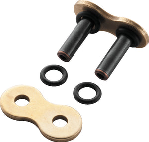 BikeMaster 197278 BikeMaster 525 BMOR O-Ring Rivet Link - Gold